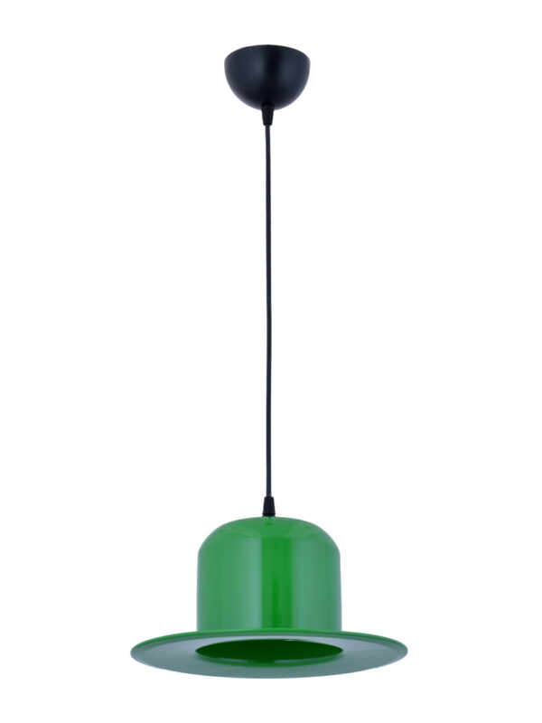 Modern Şapka Tekli Sarkıt Avize(Yeşil)