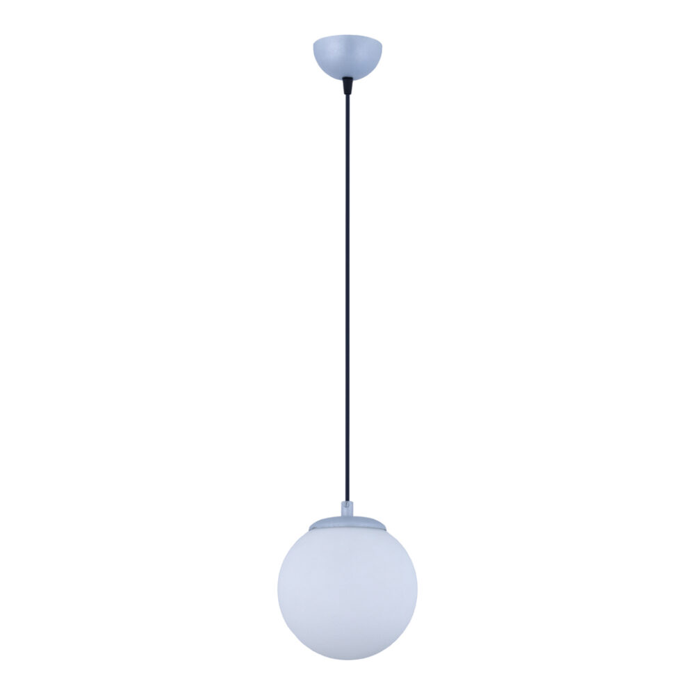 Glop Küre Tekli Sarkıt Lamba(Baby Blue)